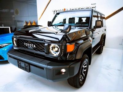 2024 Toyota Land Cruiser 70 Series สีดำ  retro ย้อนยุค สุดคลาสสิค